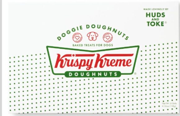 Krispy Kreme launches exclusive dog-friendly doughnuts for a limited time